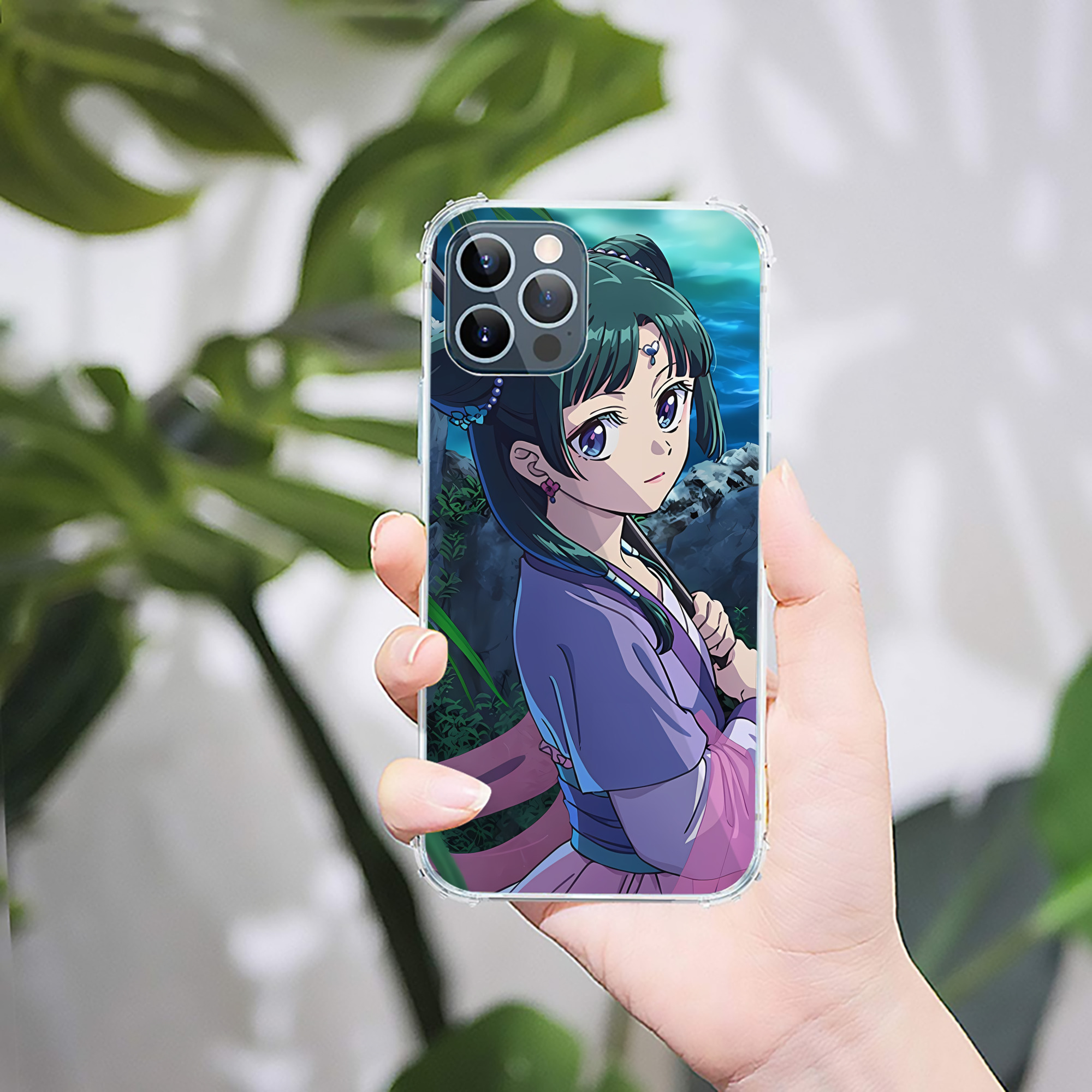（画像用） 薬屋のひとりごと The Apothecary Diaries 【iPhone 12シリーズ対応】透明スマホケース（クリアソフトケース）